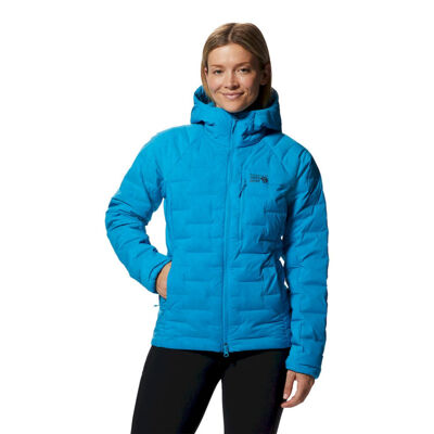 Stretch Down Hooded Jacket - Daunenjacke - Damen