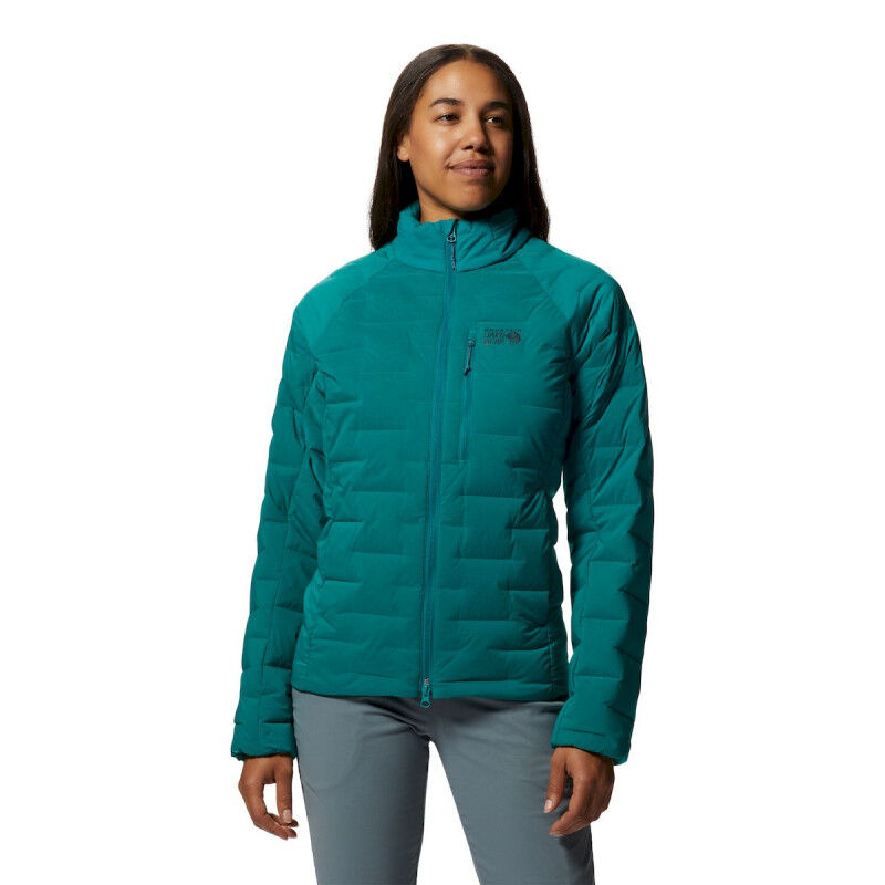 Stretch Down Jacket - Casaco penas mulher