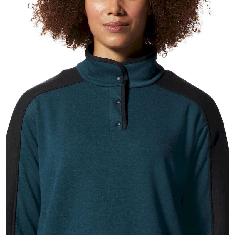 Mountain Hardwear Camplife Snap Neck Pullover - Pullover - Dam | Hardloop