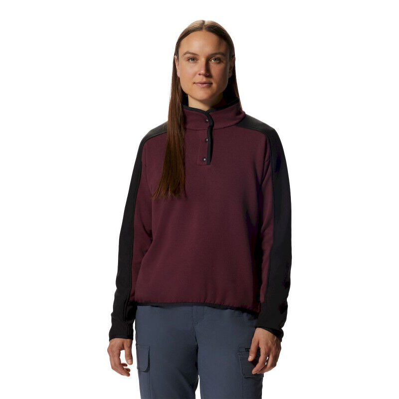 Camplife Snap Neck Pullover - Jumper - Women's