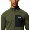 Mountain Hardwear Power Grid Half Zip Jacket - Vindjacka - Herr | Hardloop