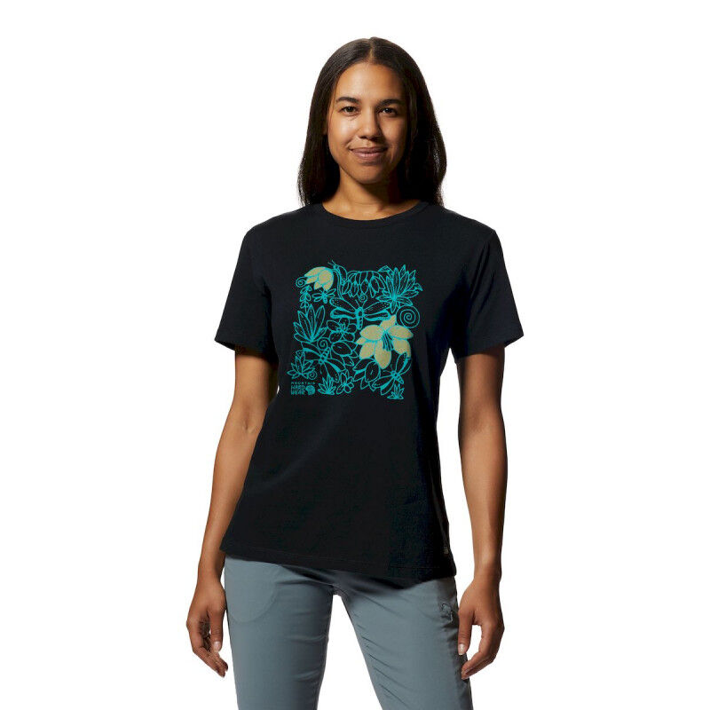 Mountain Hardwear MHW Floral Graphic Short Sleeve - T-shirt mulher | Hardloop