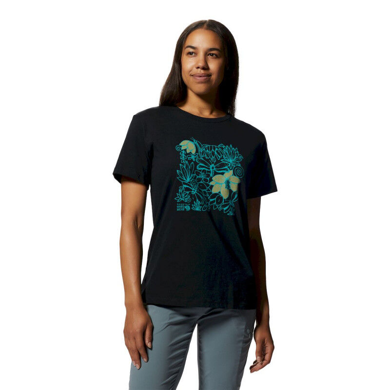 Mountain Hardwear MHW Floral Graphic Short Sleeve - T-shirt - Damer | Hardloop