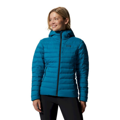 Deloro Down Full Zip Hoody - Dunjakke - Damer