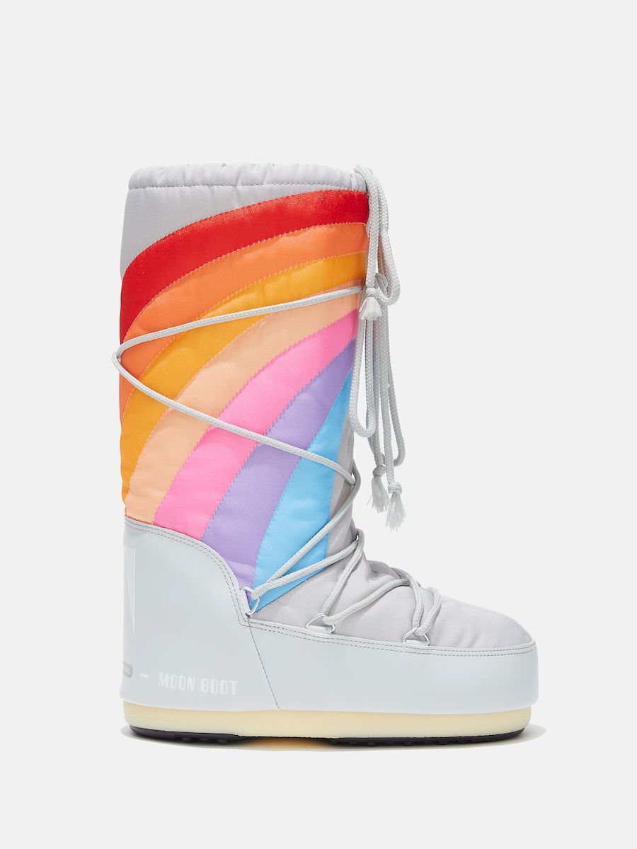 extremely Awaken river Moon Boot Icon Rainbow - Winter boots