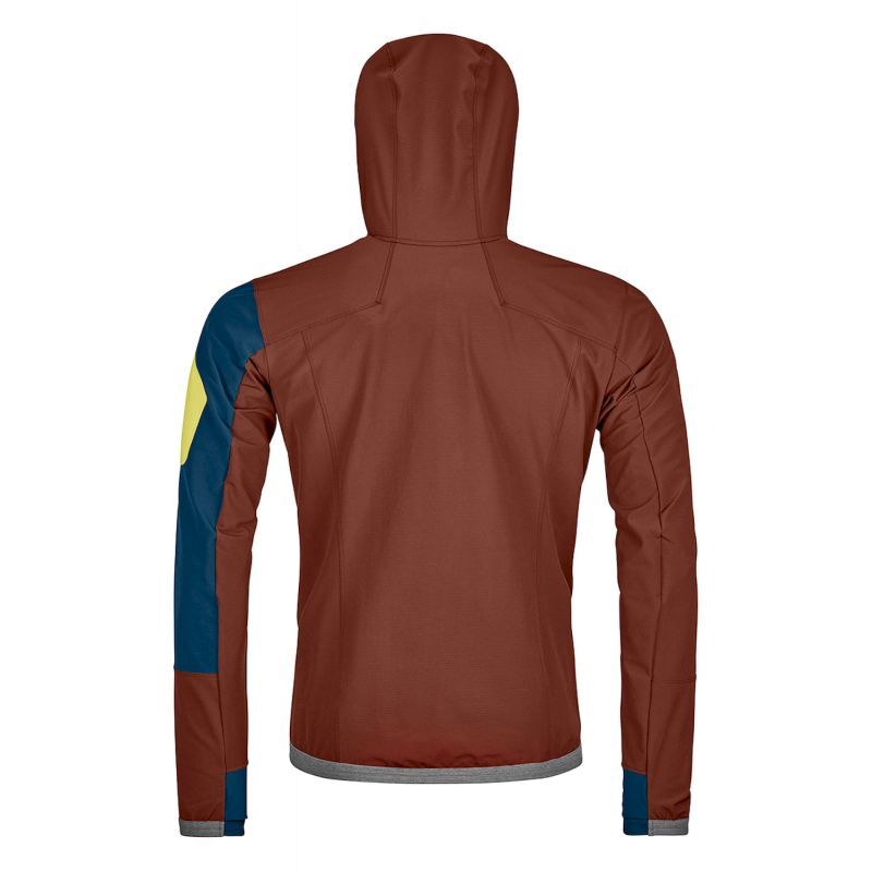 Ortovox Berrino Hooded Jacket - Pánská Softshellová bunda
