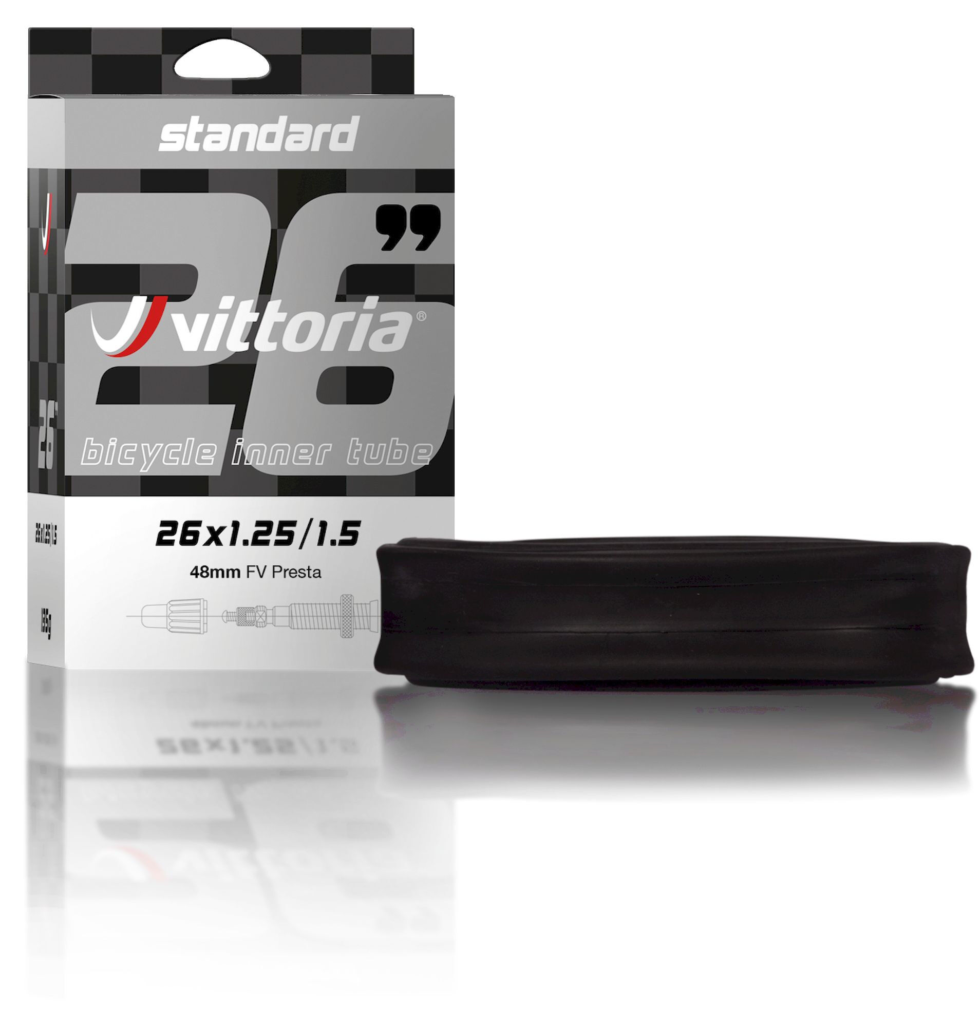 Vittoria Standard 700C 20/28C Presta 80mm - Polkupyörän sisäkumit | Hardloop