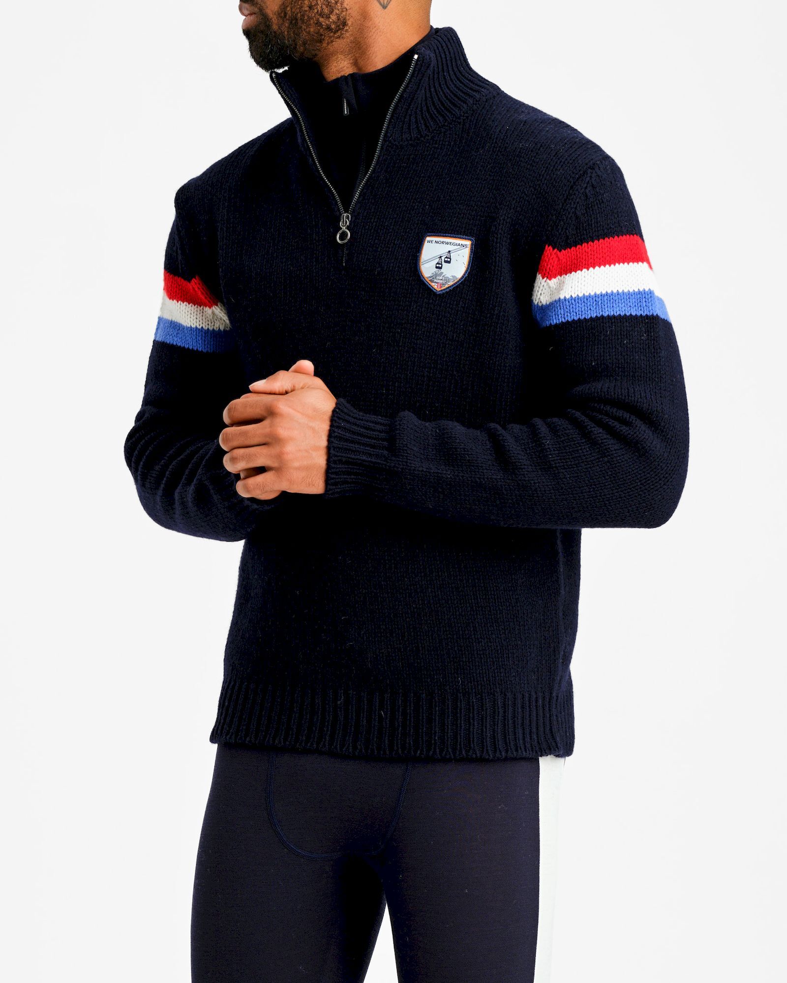 We Norwegians Apres Ski Pullover - Sweter z wełny Merino® męski | Hardloop