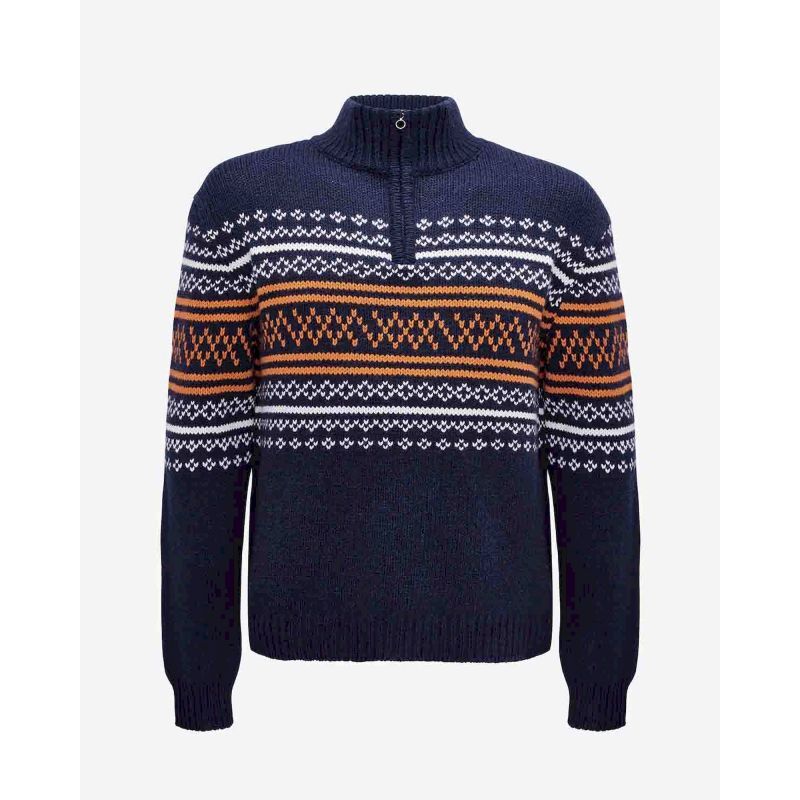 Setesdal Zip Up Pullover - Merino jumper - Men's