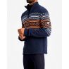 We Norwegians Setesdal Zip Up Pullover - Suéter de lã merino homem | Hardloop