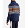 We Norwegians Setesdal Zip Up Pullover - Pull en laine mérinos homme | Hardloop