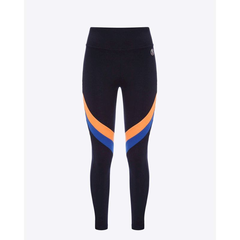 We Norwegians Voss Col Block Leggings - Bielizna z wełny Merino® damska | Hardloop
