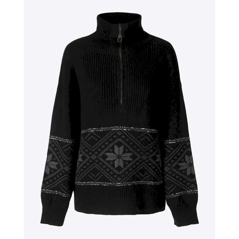 We Norwegians Snowflake Zip Up - Dámsky pullover | Hardloop