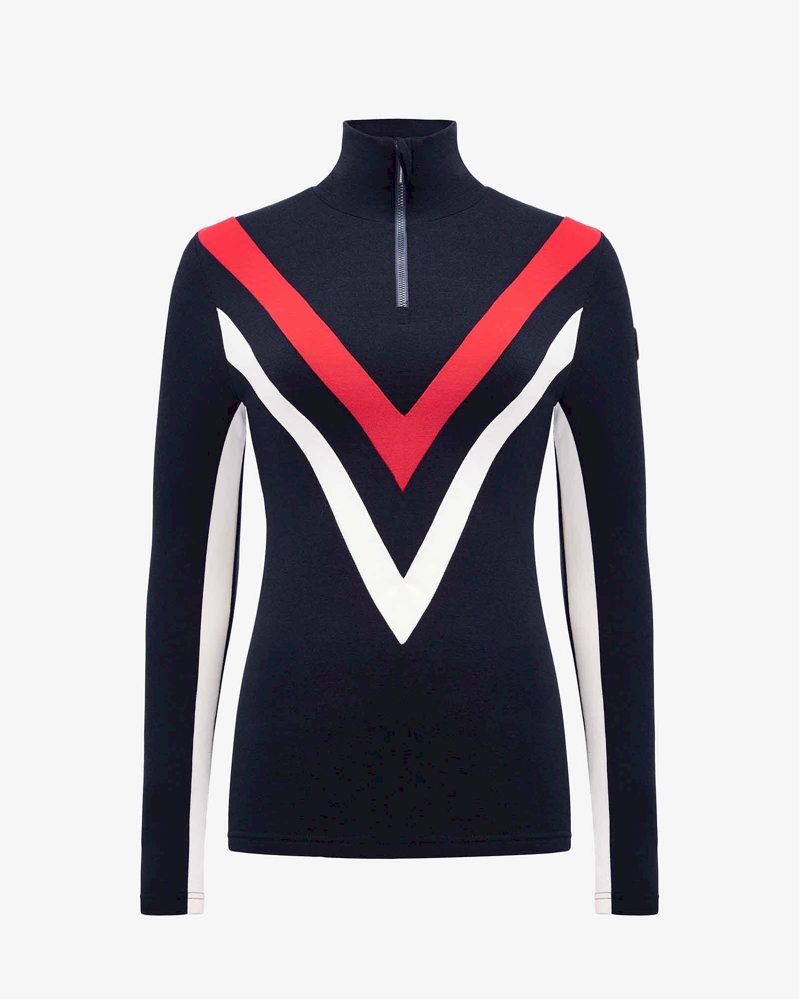 We Norwegians Voss Chevron ZipUp - Merino sweatere - Damer | Hardloop