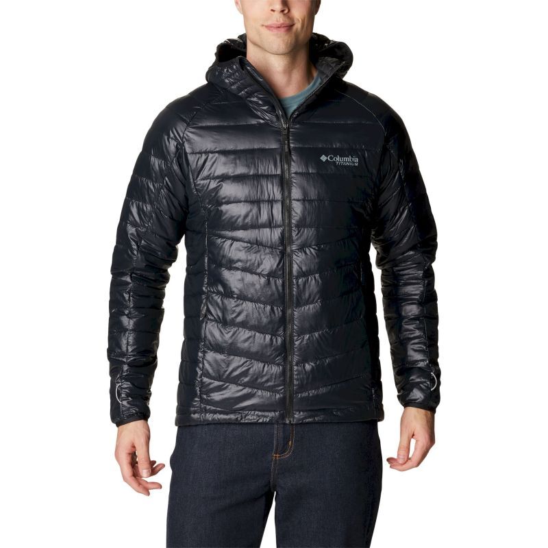 Columbia Platinum Peak Hooded - Casaco penas homem | Hardloop