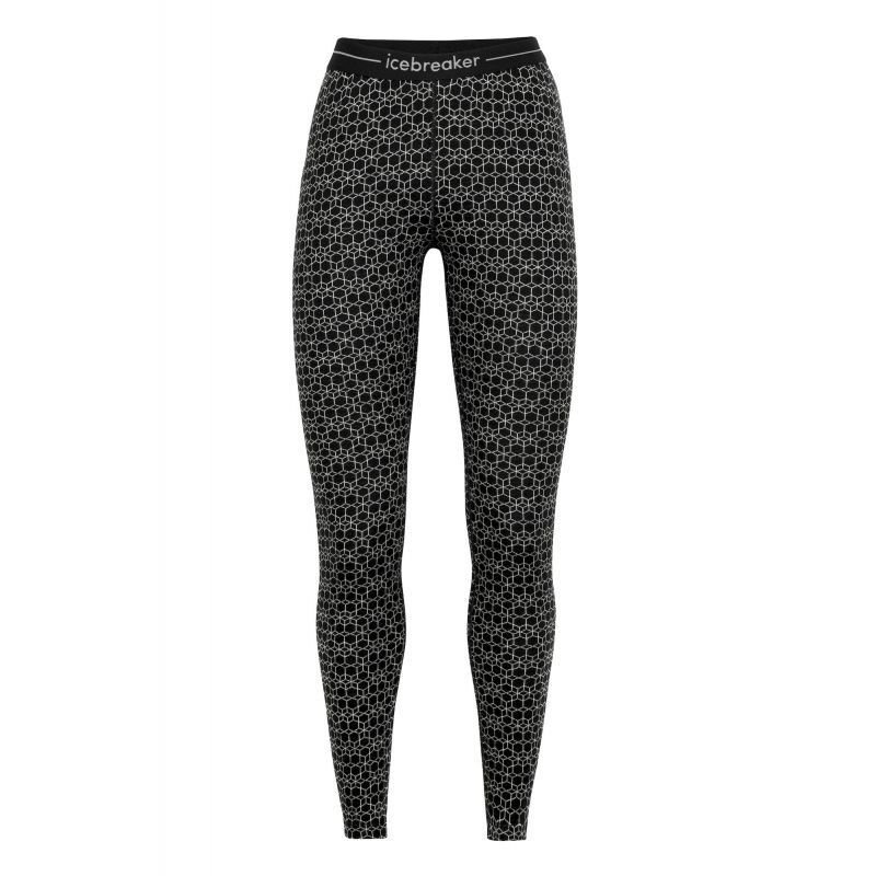 Icebreaker 250 Vertex Leggings Alpine Geo - Merino base layer - Women's | Hardloop