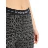 Icebreaker 250 Vertex Leggings Alpine Geo - Merino base layer - Women's | Hardloop
