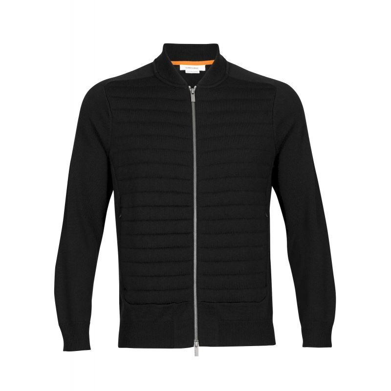 Icebreaker ICL ZoneKnit Insulated Knit Bomber - Felpa di merino con cappuccio - Uomo | Hardloop