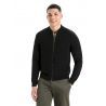 Icebreaker ICL ZoneKnit Insulated Knit Bomber - Sweatshirt en laine mérinos homme | Hardloop