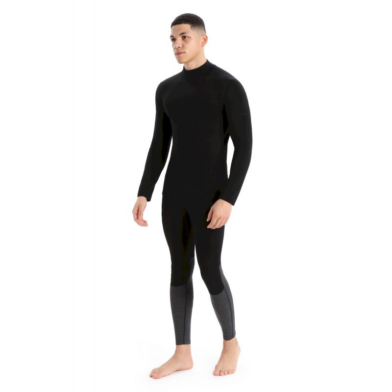 Icebreaker 260 Tech LS Turtleneck - Merinovilla-alusvaatteet - Miehet | Hardloop