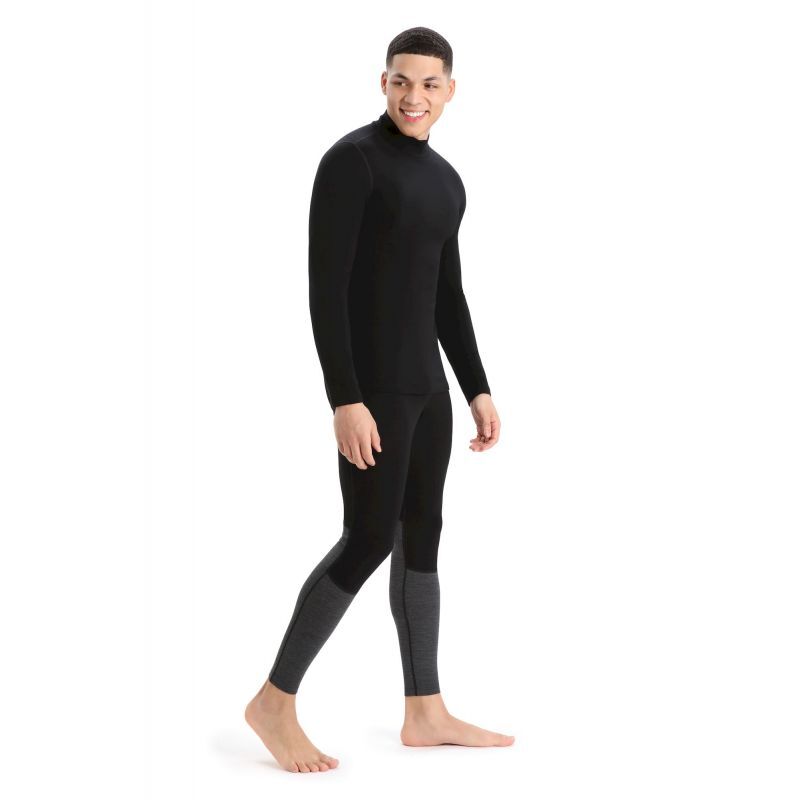 Icebreaker 260 Tech LS Turtleneck - Intimo lana merinos - Uomo | Hardloop