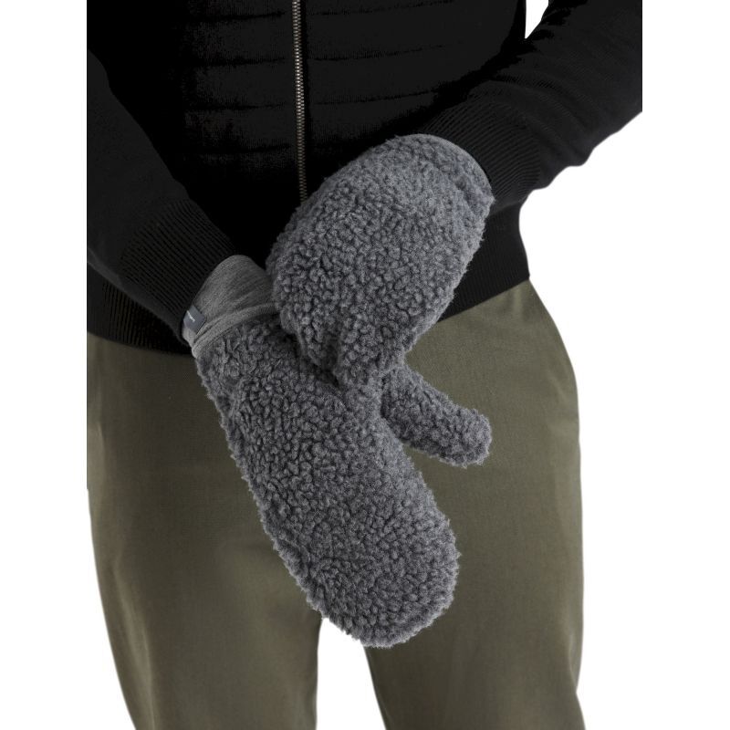 Icebreaker ICL RealFleece High Pile Mittens - Handsker | Hardloop