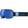 Mat Black Blue Mirror