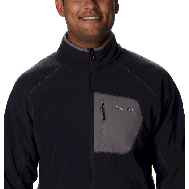 Columbia Outdoor Tracks Full Zip - Bluza polarowa meska | Hardloop