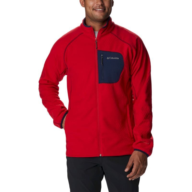 Columbia Outdoor Tracks Full Zip - Polaire homme | Hardloop