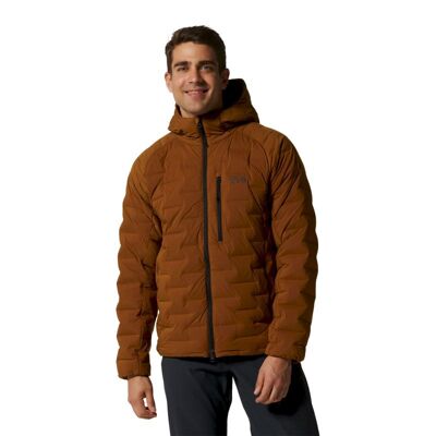 Stretch Down Hooded Jacket - Daunenjacke - Herren