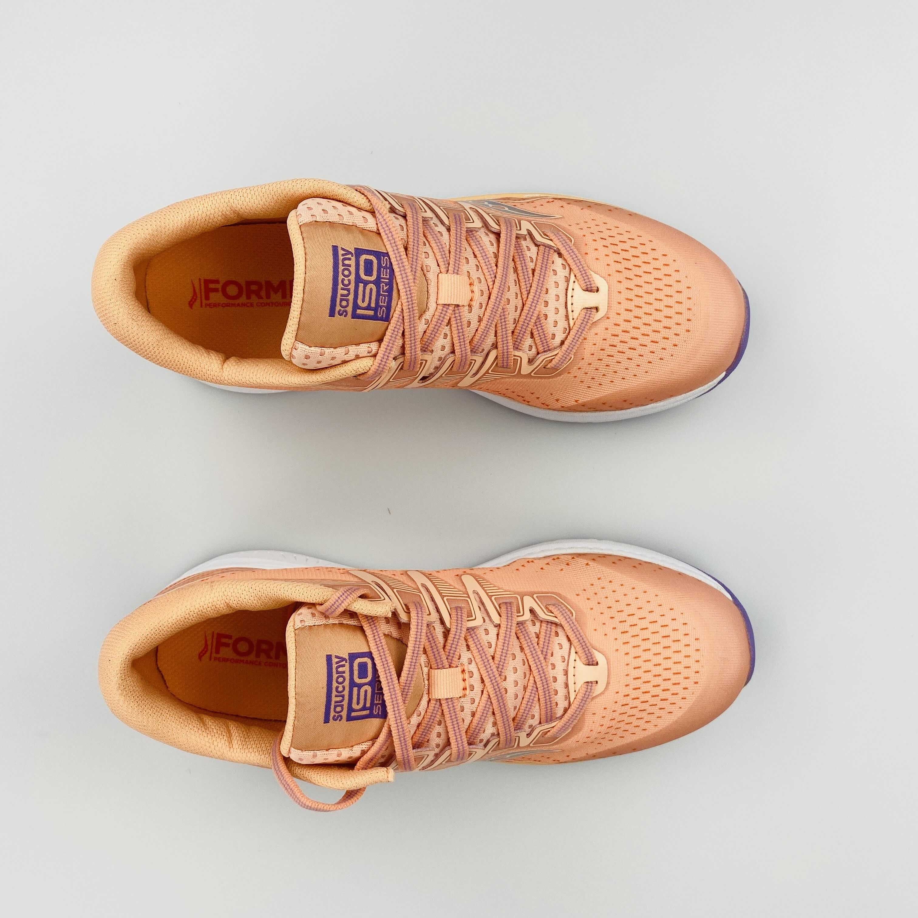 Saucony Ride Iso 2 - Second Hand Buty do biegania damskie - Rose - 37.5 | Hardloop