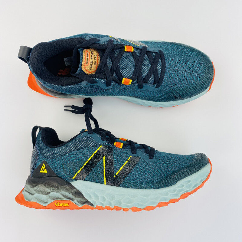 New Balance MT Hierro G6 - Second Hand Pánské trailové běžecké boty - Modrý olej - 40.5 | Hardloop