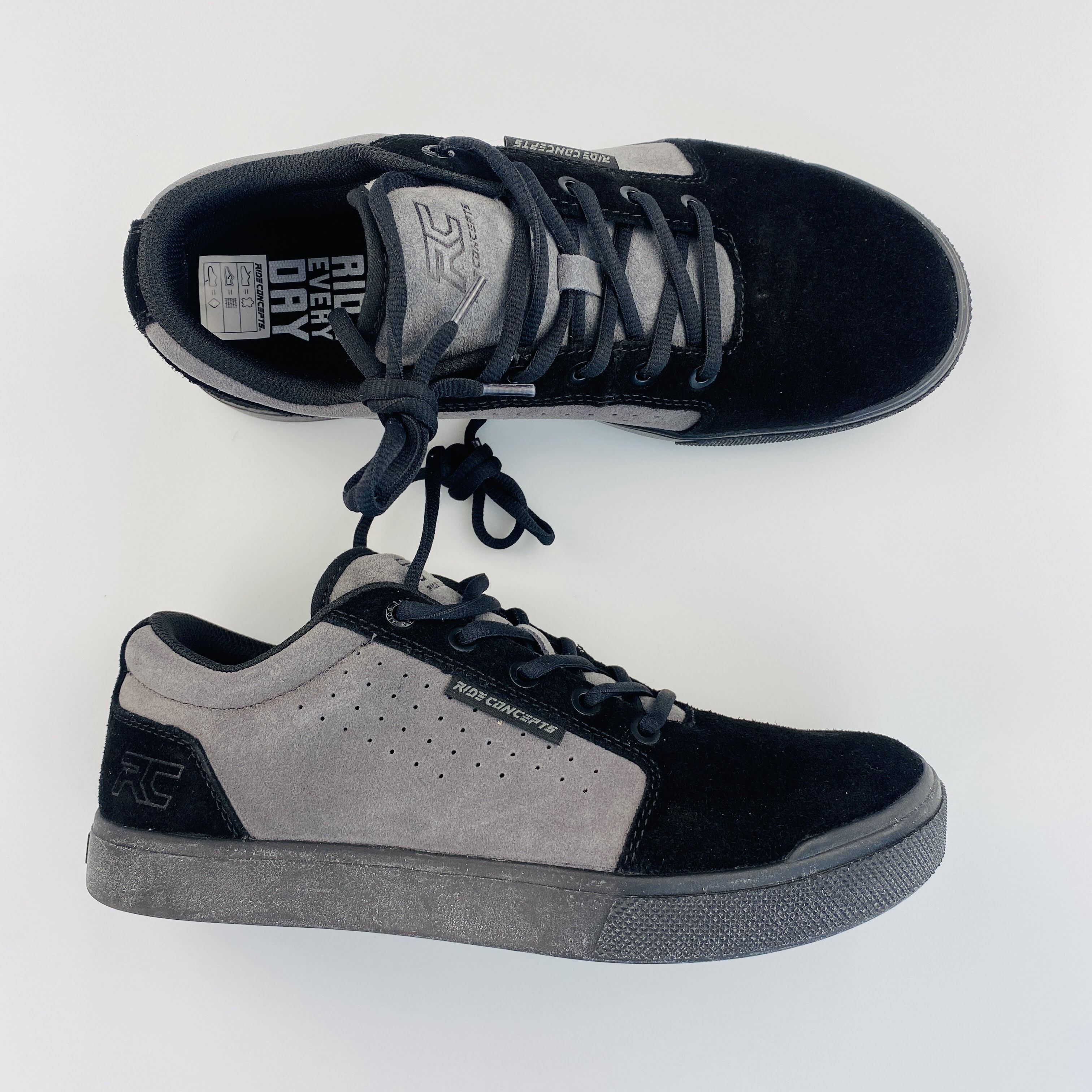 Chaussures VTT Ride Concepts Livewire – Homme, Taille US 11 / EU 44.5, Noir