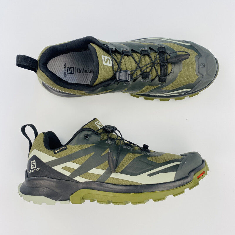Salomon XA Rogg 2 GTX - Segunda Mano Zapatillas de senderismo - Hombre - Verde oliva - 41.1/3 | Hardloop