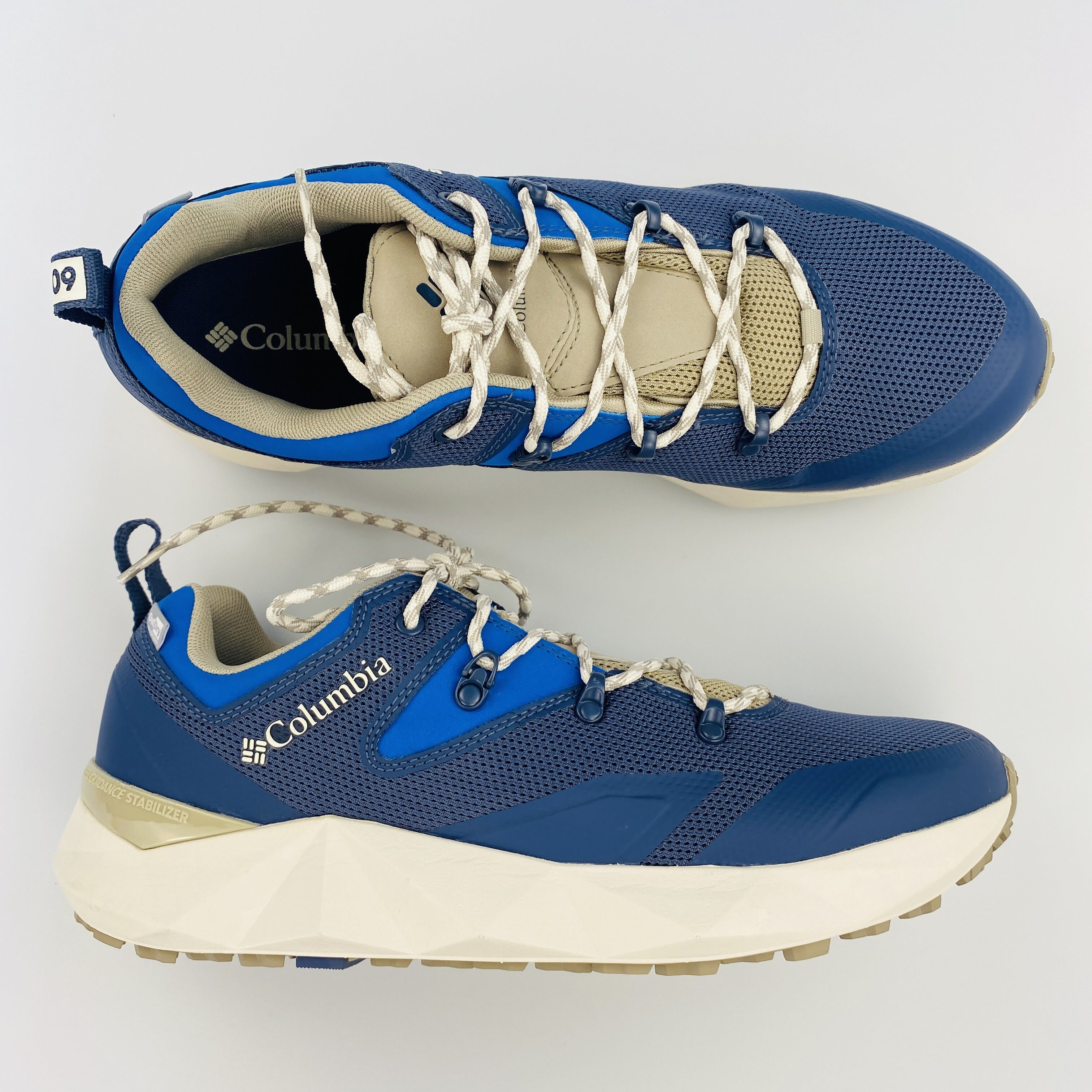 Columbia Facet 60 Low Outdry - Tweedehands Wandelschoenen - Heren - Blauw -  44 | Hardloop