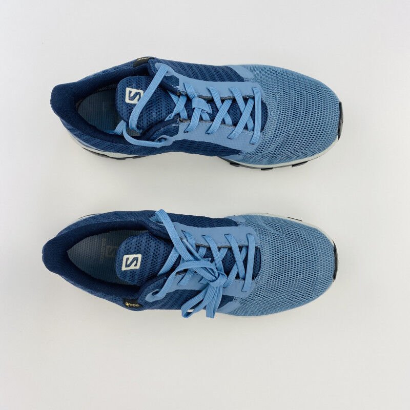 Salomon Outbound Prism GTX W - Second Hand Wanderschuhe - Damen - Blaues Öl - 37.1/3 | Hardloop