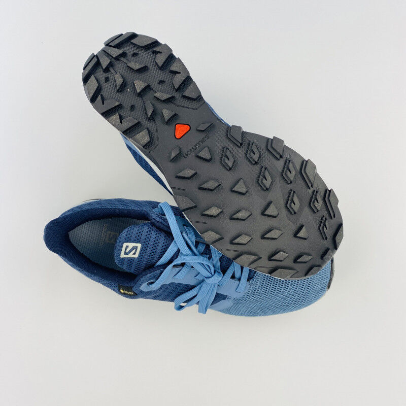 Salomon Outbound Prism GTX W - Second Hand Wanderschuhe - Damen - Blaues Öl - 37.1/3 | Hardloop