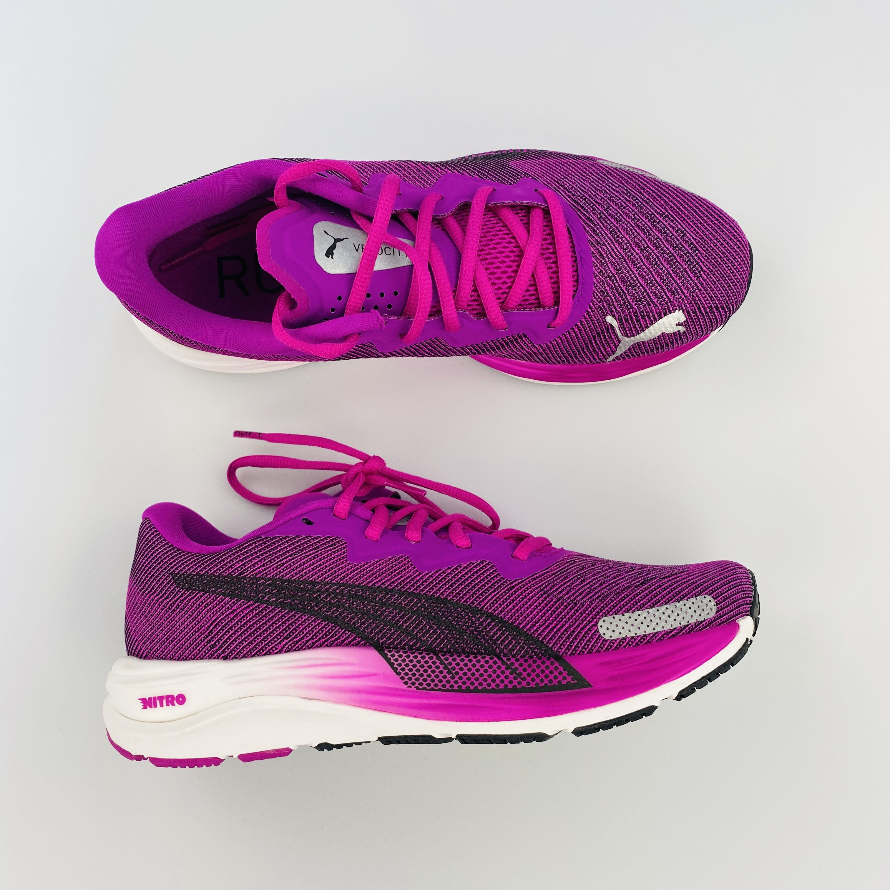 Puma Velocity Nitro 2 Wns - Second Hand Running shoes - Women's - Purple - 38 | Hardloop