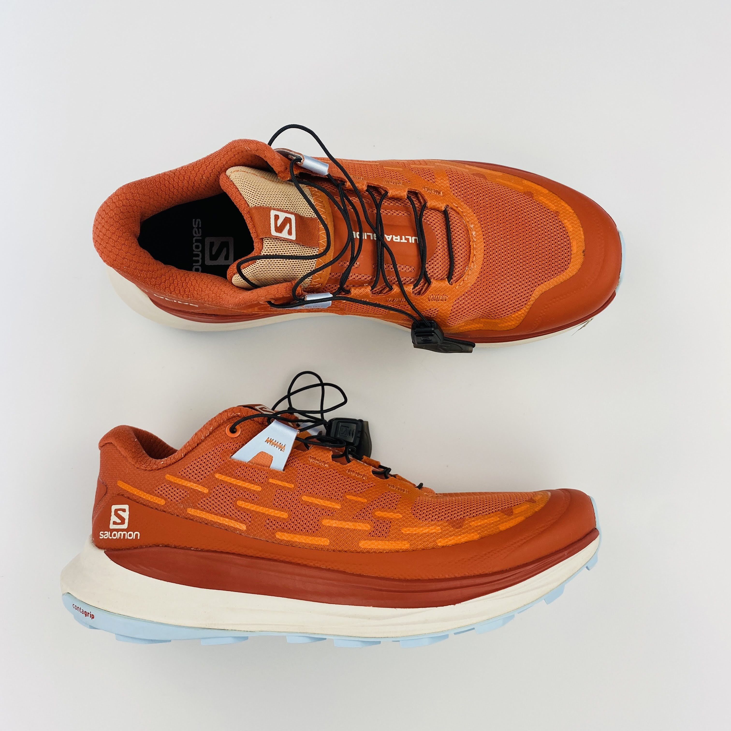 Salomon Ultra Glide W - Seconde main Chaussures trail femme - Orange - 38 | Hardloop