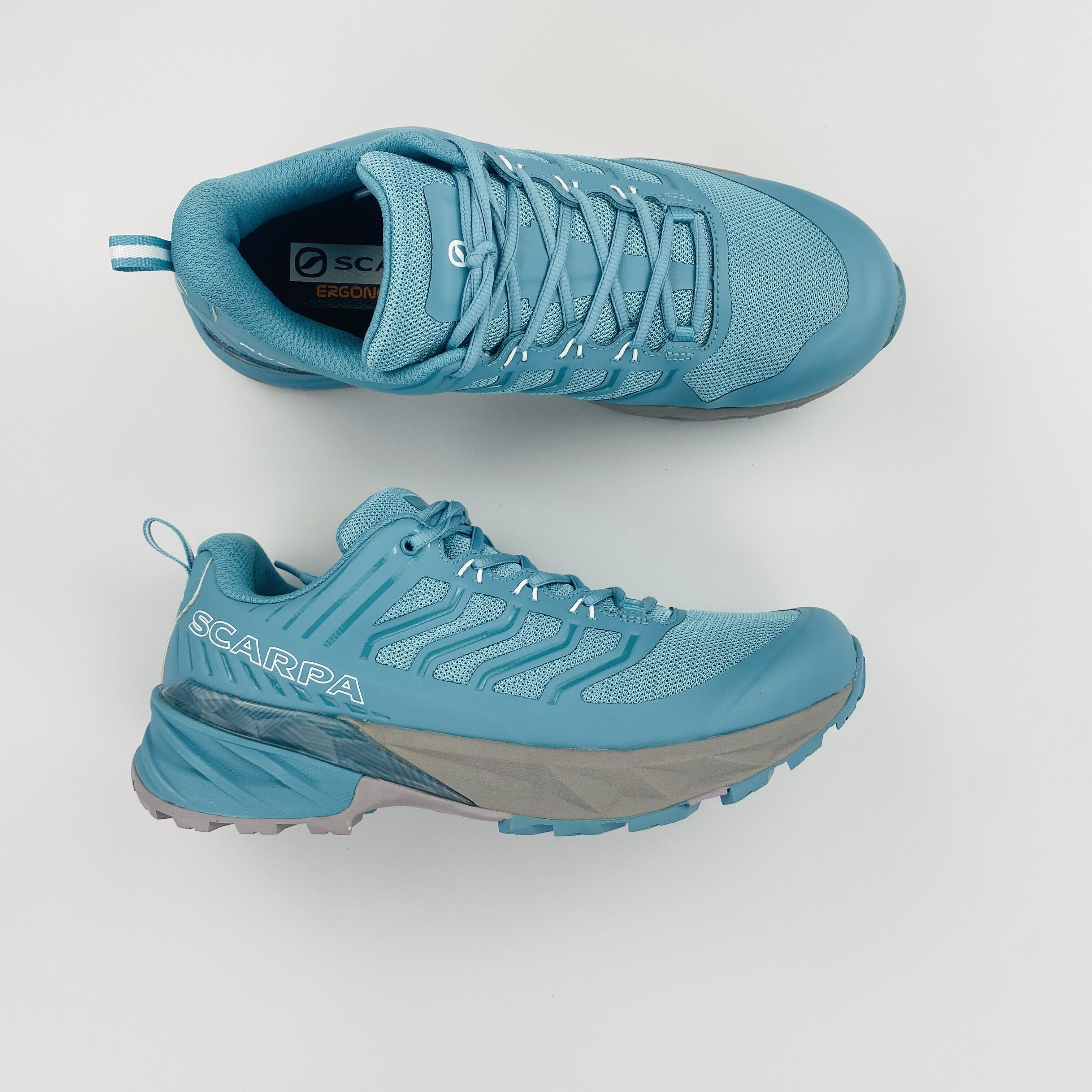 Scarpa Rush Wmn - Seconde main Chaussures randonnée femme - Turquoise - 40.5 | Hardloop