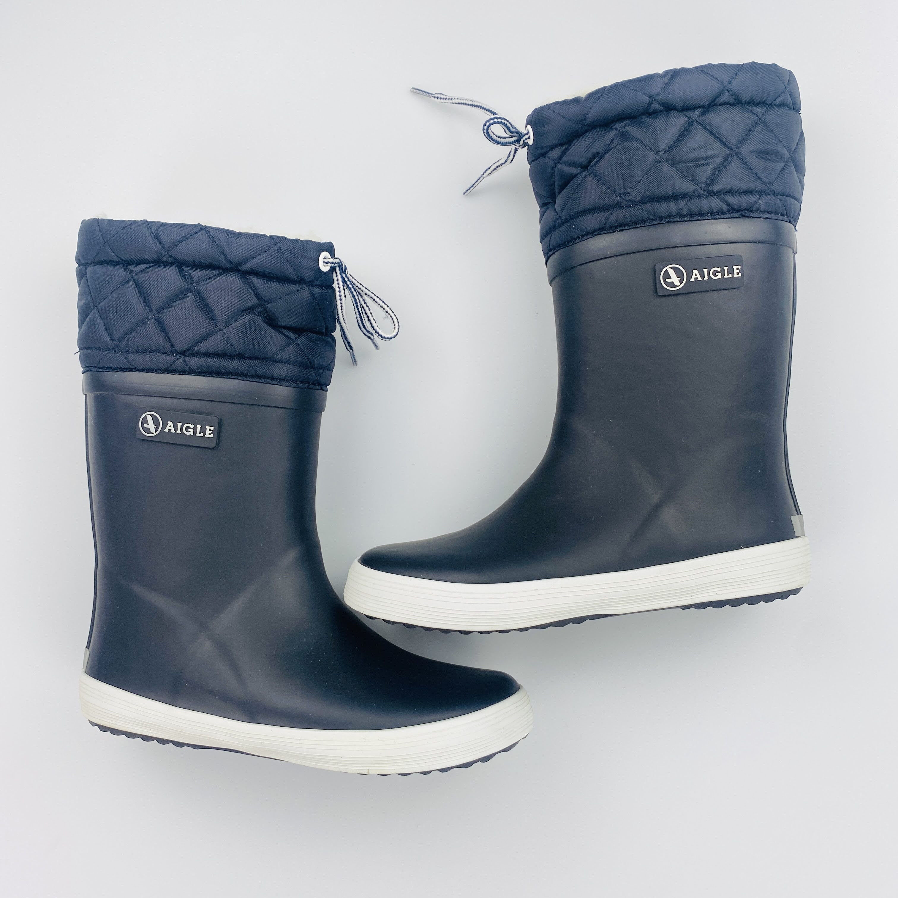 Aigle Giboulee - Tweedehands Regenlaarzen - Kinderen - Blauw - 31 | Hardloop