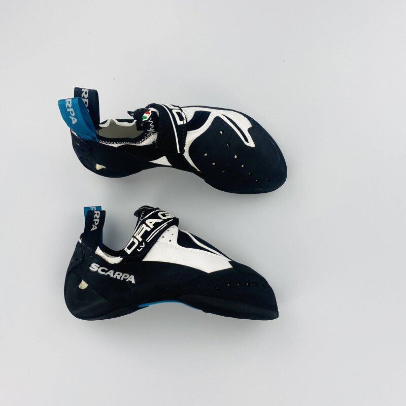 Scarpa Drago LV - Second Hand Buty wspinaczkowe meskie - Blanc - 40 | Hardloop