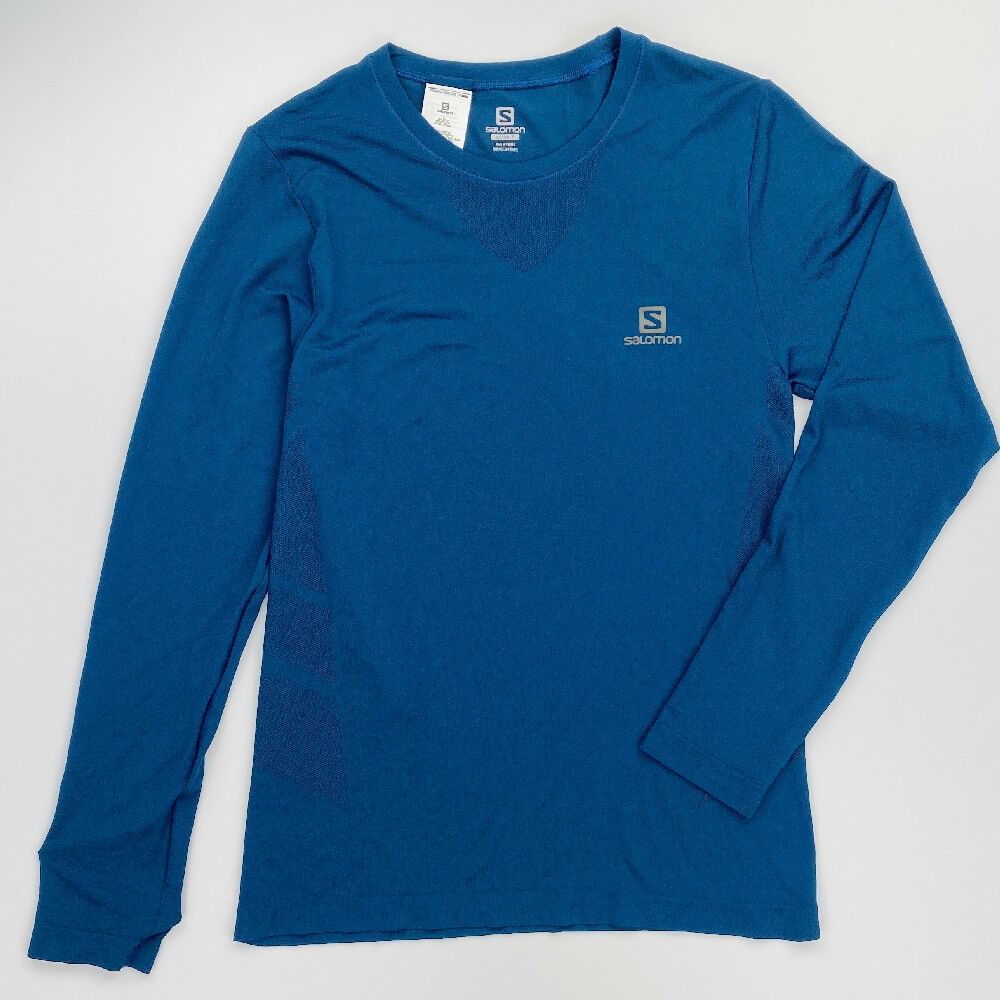 Salomon Sense LS Tee M - Segunda Mano Camiseta técnica - Hombre - Aceite azul - S | Hardloop