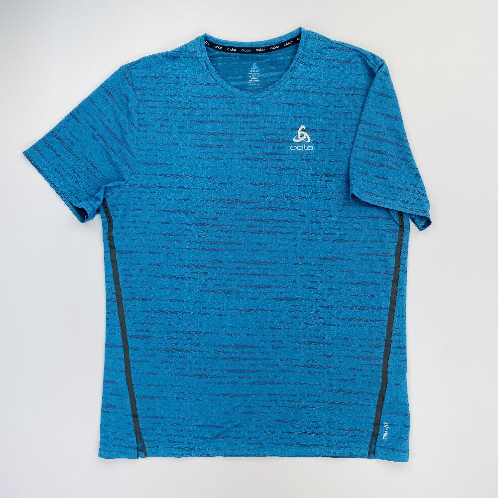 Odlo T-Shirt S/S Crew Neck Zeroweight - Second Hand Pánské triko - Modrý - L | Hardloop