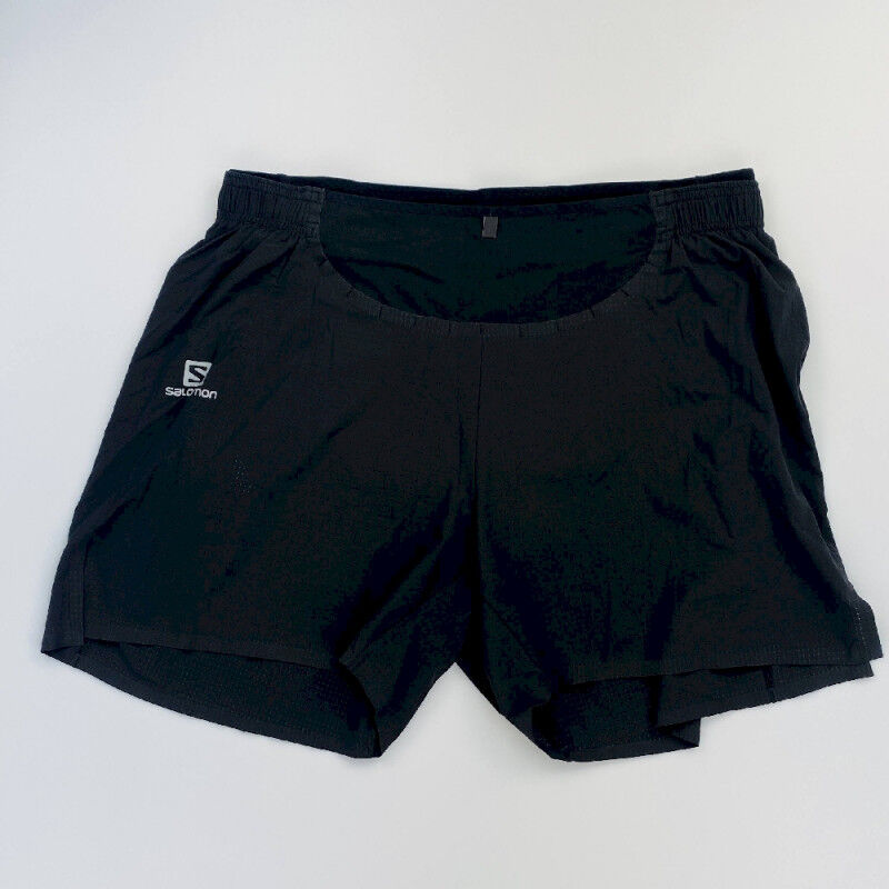 Salomon Sense Pro Short M - Second Hand Pánské kraťasy - Černá - XL | Hardloop