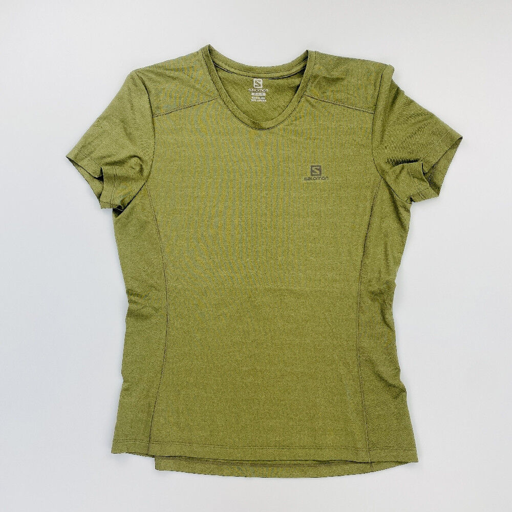 Salomon XA Tee M - Second Hand T-shirt - Men's - Olive green - S | Hardloop