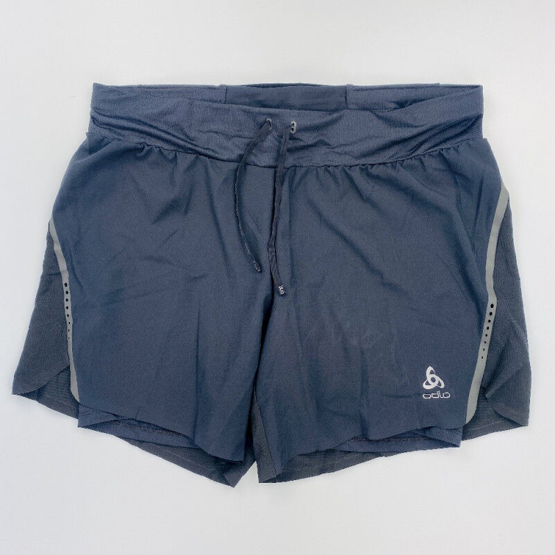 Odlo 2-in-1 Shorts Axalp Trail 6 inch - Pantaloncini di seconda mano - Donna - Nero - L | Hardloop