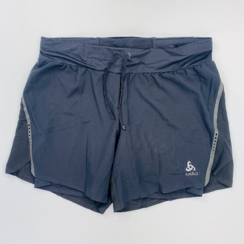 Odlo 2-in-1 Shorts Axalp Trail 6 inch - Seconde main Short femme - Noir - L | Hardloop