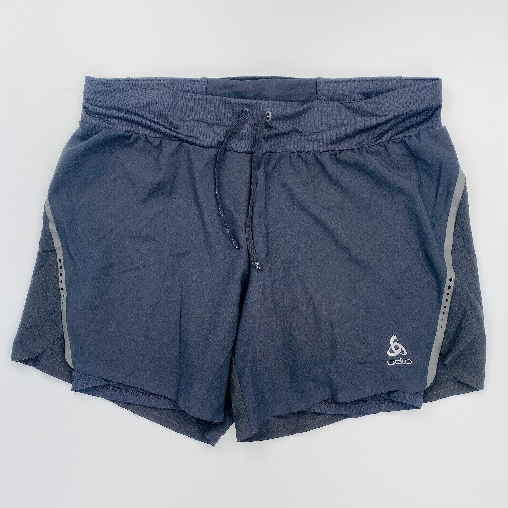 Odlo 2-in-1 Shorts Axalp Trail 6 inch - Second Hand Shorts - Damen - Schwarz - L | Hardloop