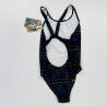 Mako Ypsilon Colour Band - Seconde main Maillot de bain 1 pièce femme - Noir - 36 | Hardloop